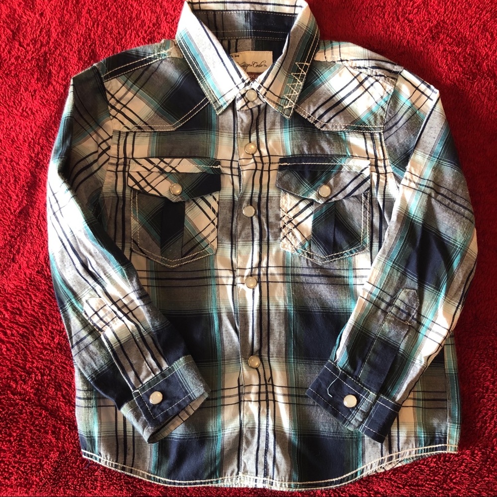 Sovereign Code Toddler Buttoned Shirt